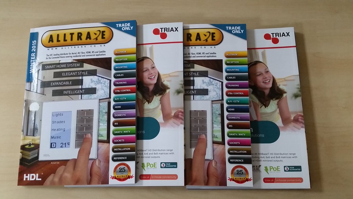 Alltrade_Ltd's tweet image. @HDL_UK makes front cover of @Alltrade_Ltd 2016 price guide and looks very impressive