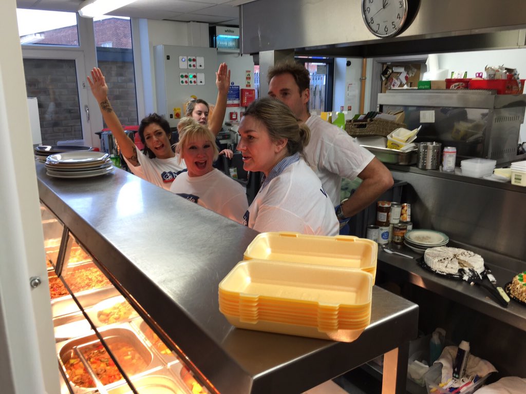 MrsKPovey's tweet photo. @NBSPeopleDev Having fun and games and serving food for #TheHopeCentre Northampton https://t.co/NWQtlBDZkT