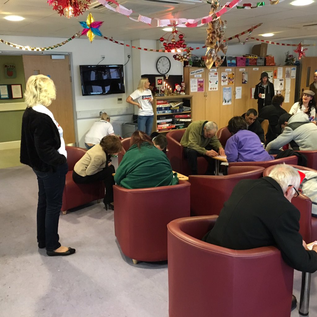 MrsKPovey's tweet photo. @NBSPeopleDev Having fun and games and serving food for #TheHopeCentre Northampton https://t.co/NWQtlBDZkT
