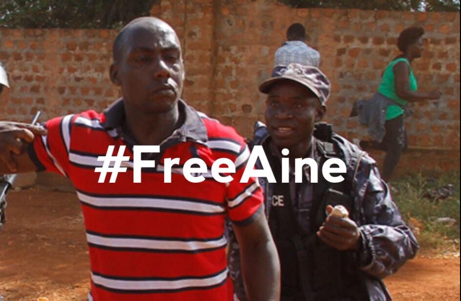Aine has been kidnapped again by M7 police. Please share on all the forums you can #FreeAine #Cry4Justice