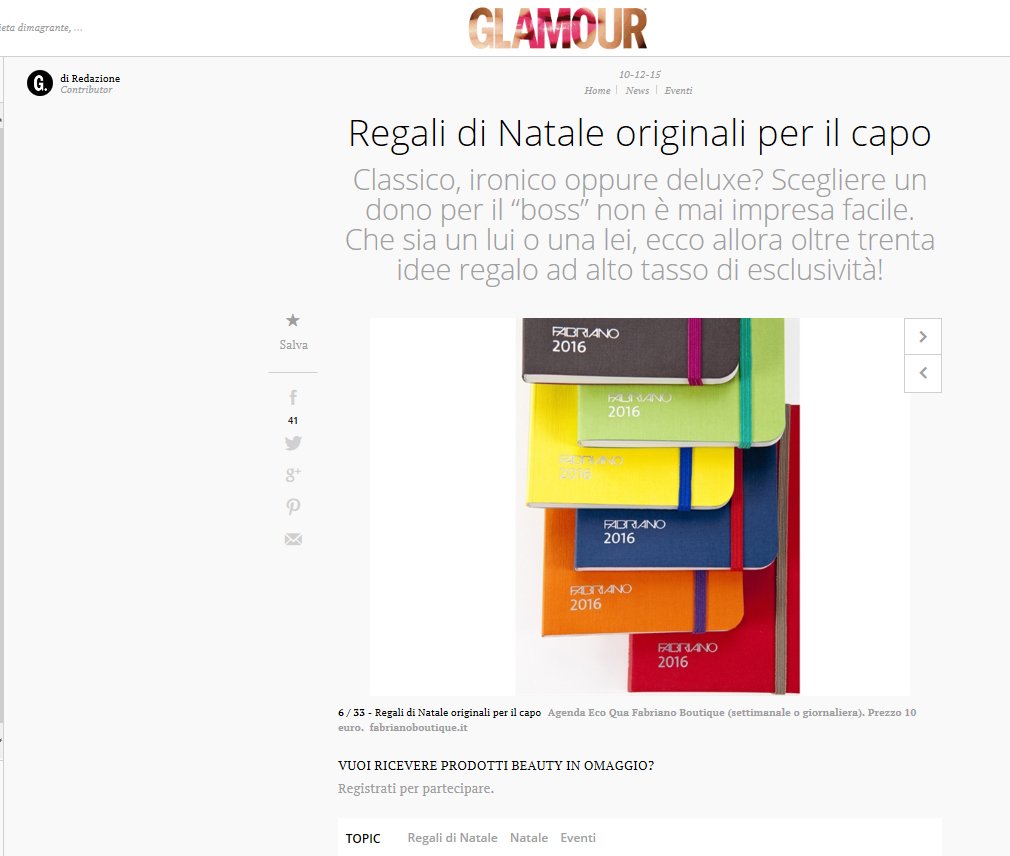 ruskiduski's tweet photo. Idee anche per i #regali "al capo" da @glamouritalia con le #Agende #EcoQua @fabriano_btque https://t.co/u5OnEAgrpg https://t.co/Yo8m6uXR4C
