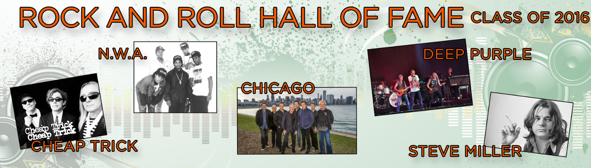 SquawkCNBC's tweet photo. Here are the #RockHall2016 inductees! Did your favorite artist make the cut? Tweet us!
#KeepSquawking https://t.co/tLKifBuAcq