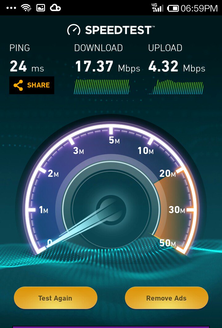 putriamatarry's tweet photo. #4GreatSpeed 17.37mbps-4.32mbps H2ocell dago XL kueren banget cyinnn @XL123 @XLSoMeBDG https://t.co/TQ6LzCUGgM
