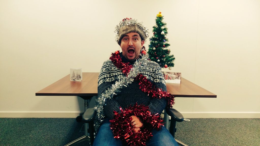 daymedia's tweet photo. #DecTheBoss @TheWentaGroup we had to tie him down - but we got him... https://t.co/ZT2Mxu4MXA