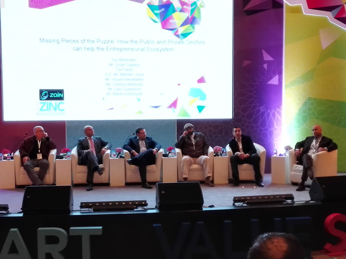 ZINCJordan's tweet photo. جلسة حوارية بعنوان: الجزء المفقود من الاحجية: كيف يمكن لقطاع الخاص والعام دعم الريادة
#CelebrateZINC https://t.co/p7jLyq3MZm
