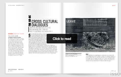 demagazine's tweet photo. Our #CreativeCrossPollination edition is now online https://t.co/D2sV2ZTLvy incl @TheArtling @BritishCouncil @siforg https://t.co/B3WHAhte84