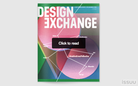 demagazine's tweet photo. Our #CreativeCrossPollination edition is now online https://t.co/D2sV2ZTLvy incl @TheArtling @BritishCouncil @siforg https://t.co/B3WHAhte84