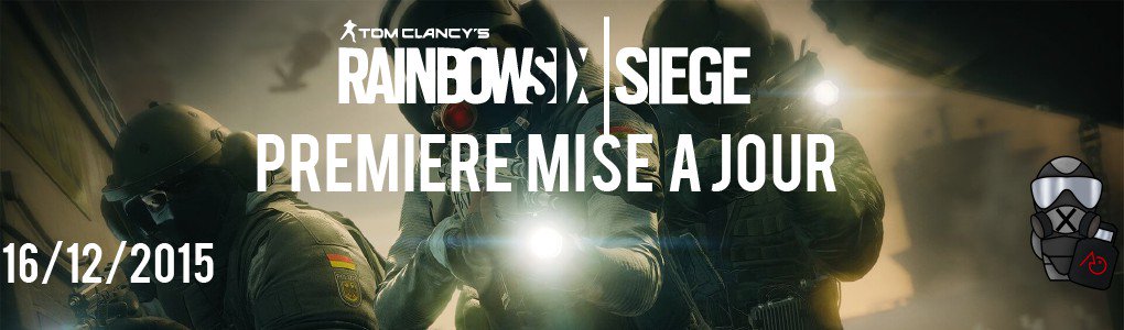 rainbow6France's tweet photo. Retrouvez ce qu'apporte la première mise à jour de #RainbowSixSiege !

►https://t.co/W1sLuViqr6 https://t.co/jPhCqbCw2P