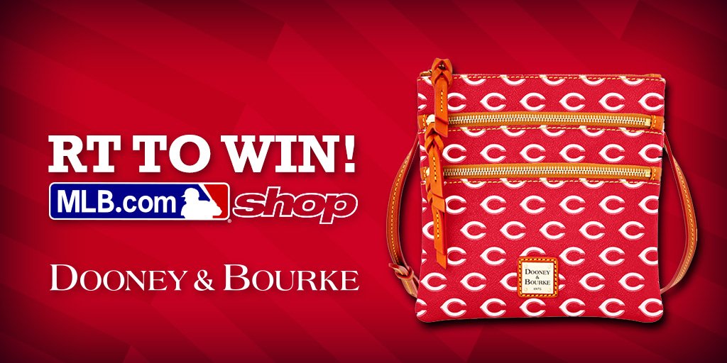 Wear your #Reds pride all year long! RT for a chance to win this <a href="/dooneyandbourke/">Dooney & Bourke</a> purse from the <a href="/OfficialMLBShop/">MLBshop.com</a>!