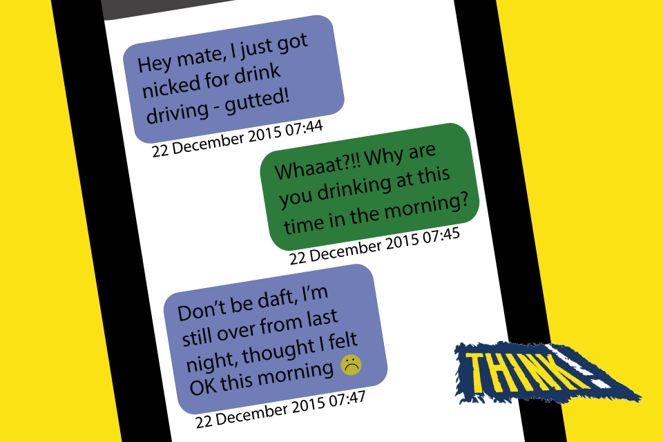 CYC_RoadSafety's tweet photo. RT @THINKgovuk: 14 drink drive accidents happen in the morning every week. THINK! before driving the morning after. https://t.co/dxNFPSeEEm