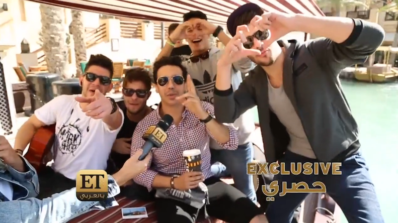 The5official's tweet photo. يا #فايفرز شاهدونا على برنامج @ETbilArabi عبر هذا الرابط - https://t.co/MagBJKVEVG  #بالغرام #الدنيا_شباب https://t.co/6dVt5e3ipQ