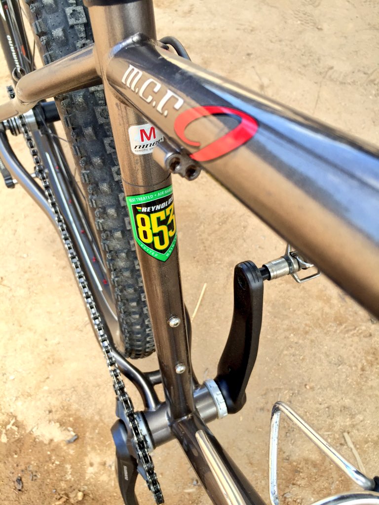 We spotted a real legend <a href="/thebikepark/">Chris Nixon</a> yesterday. The M.C.R. 9 aka the Magic Carpet Ride. #ThrowbackThursday #TBT