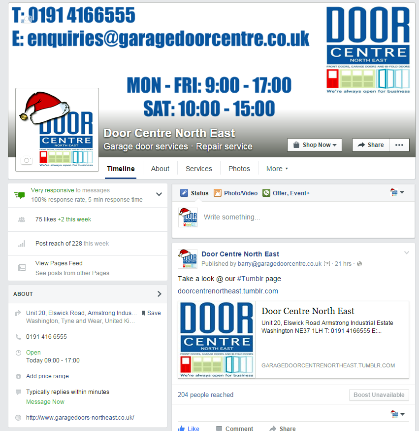 Have #Facebook? Why not give us a #LIKE :) 

facebook.com/DoorCentreNort…