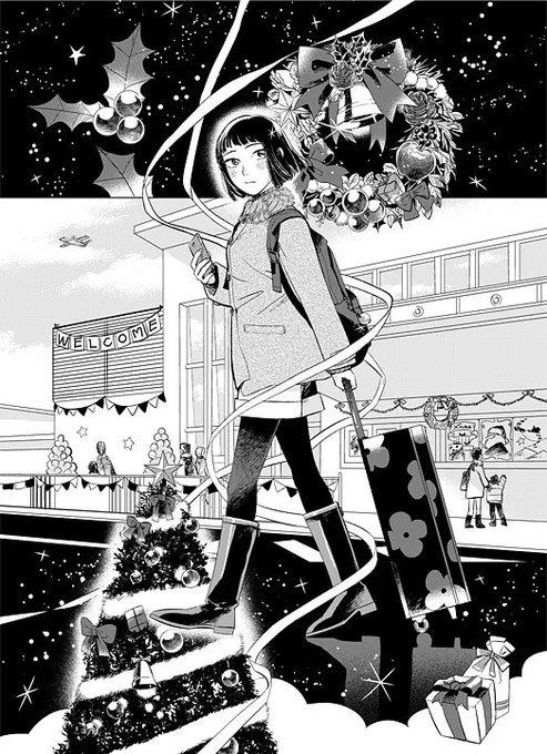 【お知らせ】12月18日発売の週刊漫画TIMES(https://t.co/nnV8VHU20f)に公認サンタをテーマにした『サンタクロースの候補生』という漫画を載せて頂きます。シリーズ連載1話目です!どうぞよろしくお願いします…! 