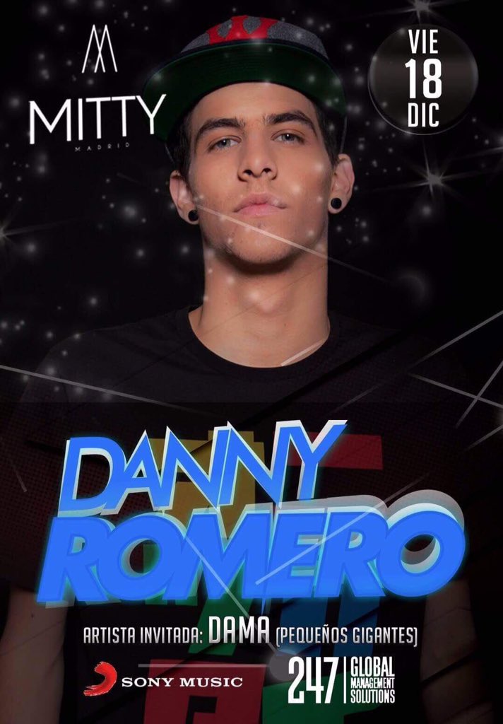 DannyRomeroprod's tweet photo. Mañana visitamos de nuevo Madrid para pásarlo en grande junto a todos vosotros en MITTY https://t.co/mEcHpEctHh