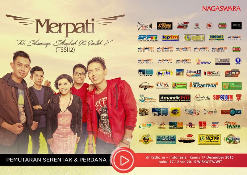 nusantara_radio's tweet photo. #PS @Merpatiband - Tak Selamanya Selingkuh itu Indah #TSSII2Merpati @NAGASWARA_ID @nusantara_radio https://t.co/9XKZ36Hd7D