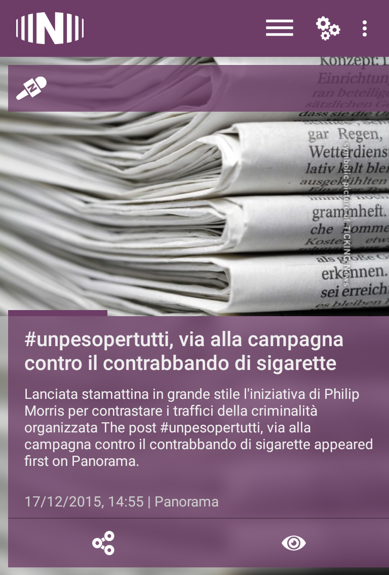 TICKINGNews_IT's tweet photo. #unpesopertutti, via alla campagna contro il contrabbando di sigarette
#Weiler #Slogan
https://t.co/P2Qx3aCLTF https://t.co/0SzaCYRN9K