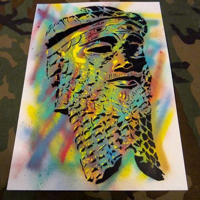 SinpasARTE's tweet photo. Sargon I El grande sobre papel fabriano de 280 gr 🎄 Edición limitada 🎄 Interesados: @brodbus https://t.co/Me2j2ZhSeX https://t.co/tWyxZJhwfH