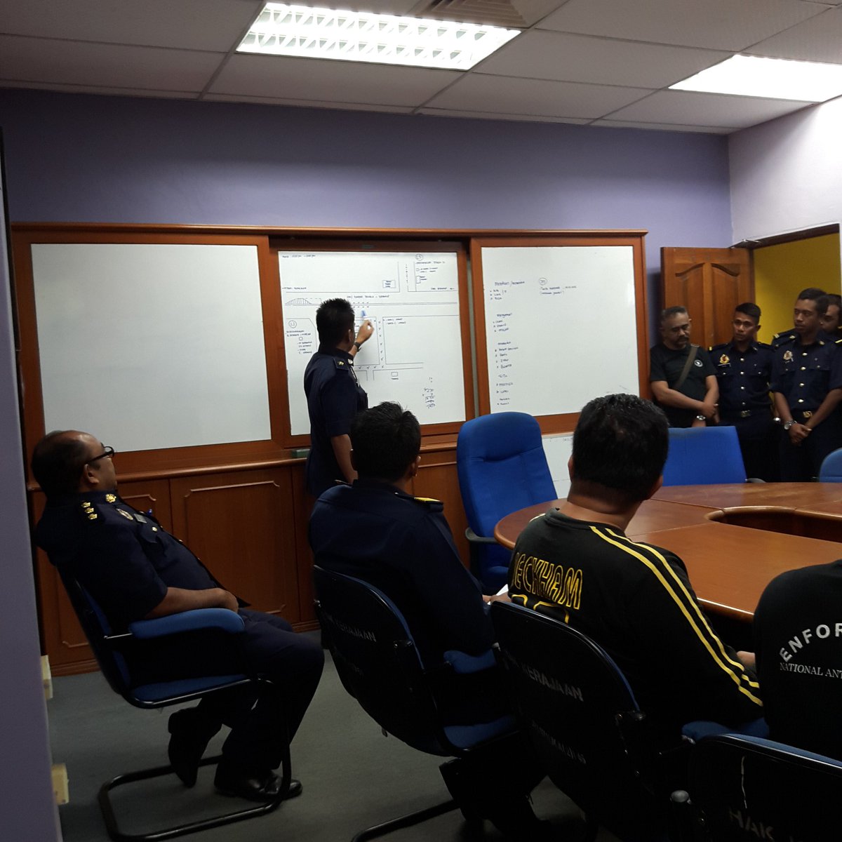 AADK_MARAN's tweet photo. OPS Bersepadu bersama JPJ, Polis Trafik &amp; Narkotik di Bandar Jengka @AbdGhani_57 @AADK_Pahang https://t.co/df61zA9RBp