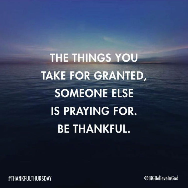 BiGbelieveingod's tweet photo. Be thankful for everything you have, because there are others praying for what you have. https://t.co/ahwUIFlRuk
