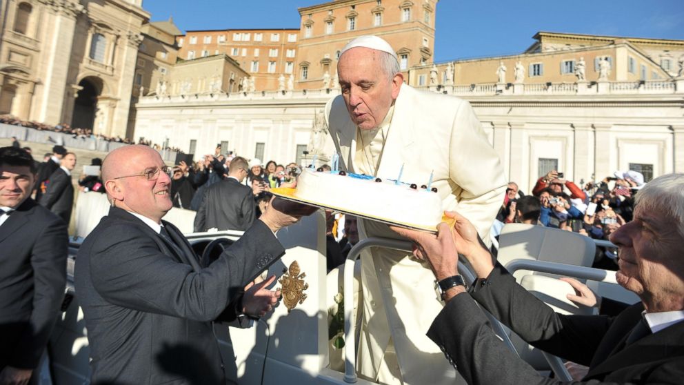 If Pope Francis has inspired you in some small way, wish him a happy 79th birthday today!  