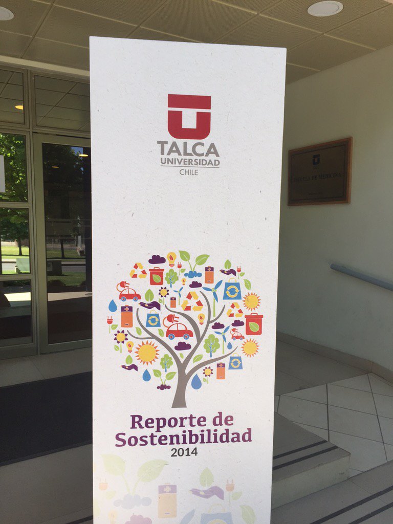 PROhumana's tweet photo. Presentes en #Talca!! @SoledadTeixido presentará tercer #ReporteSustentabilidad de #UdeTalca #Sustentabilidad #Chile https://t.co/0nmoTucrUH