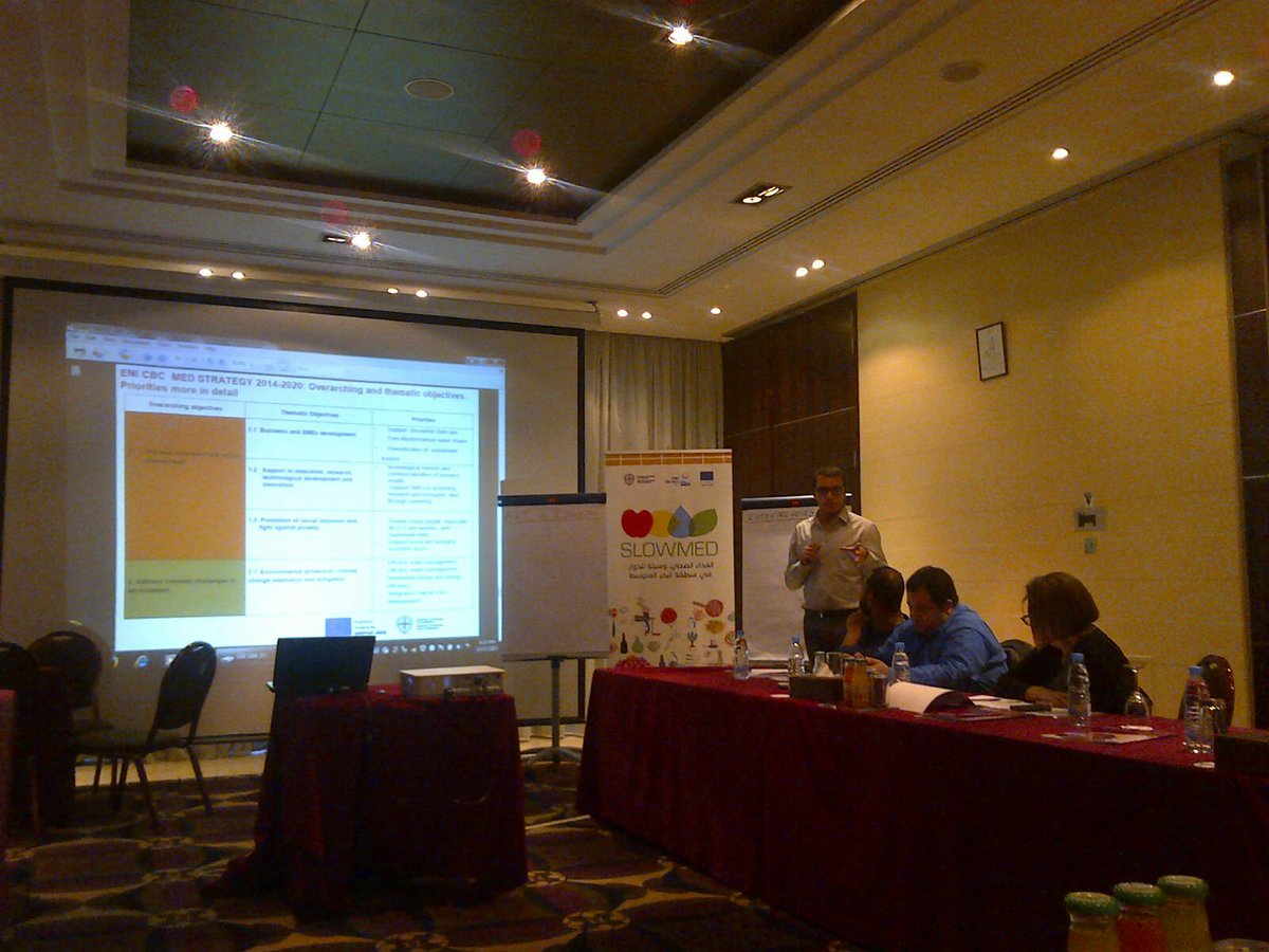 SlowMedProject's tweet image. The 2nd session of the SlowMed project final meeting is ongoing! Time to follow up activities: what next @ENPICBCMed