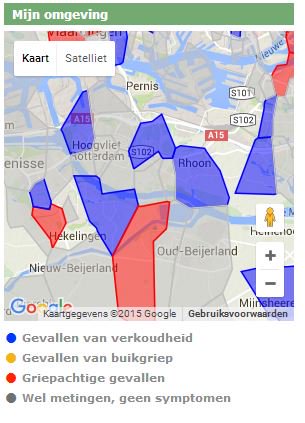 Hoe gezond is jouw omgeving? Help mee om dit in kaart te brengen. 
degrotegriepmeting.nl