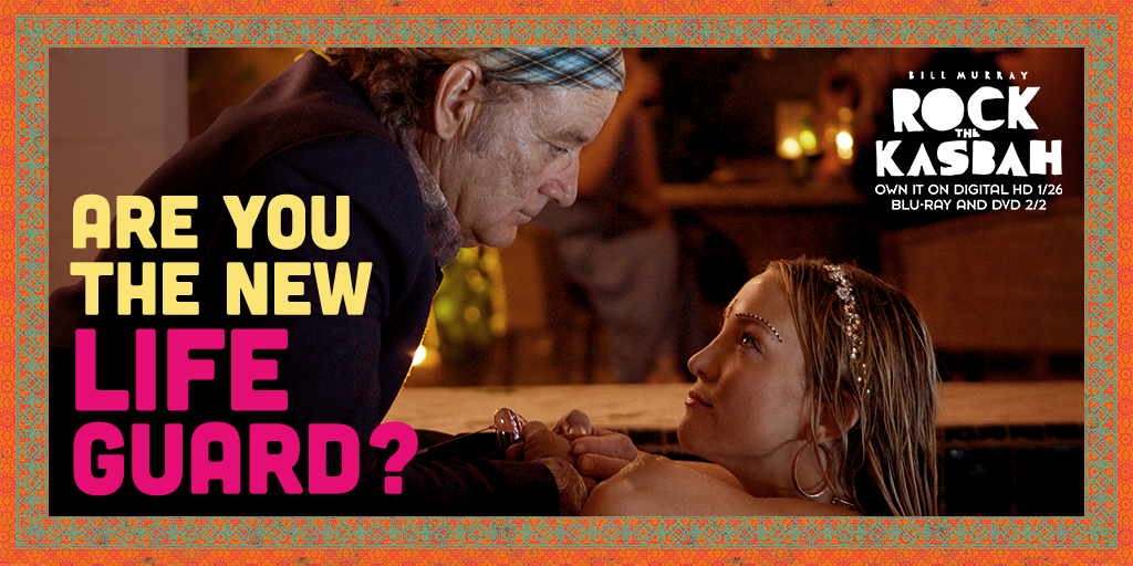 It's love at first swim for Bill Murray and Kate Hudson in #RockTheKasbah.