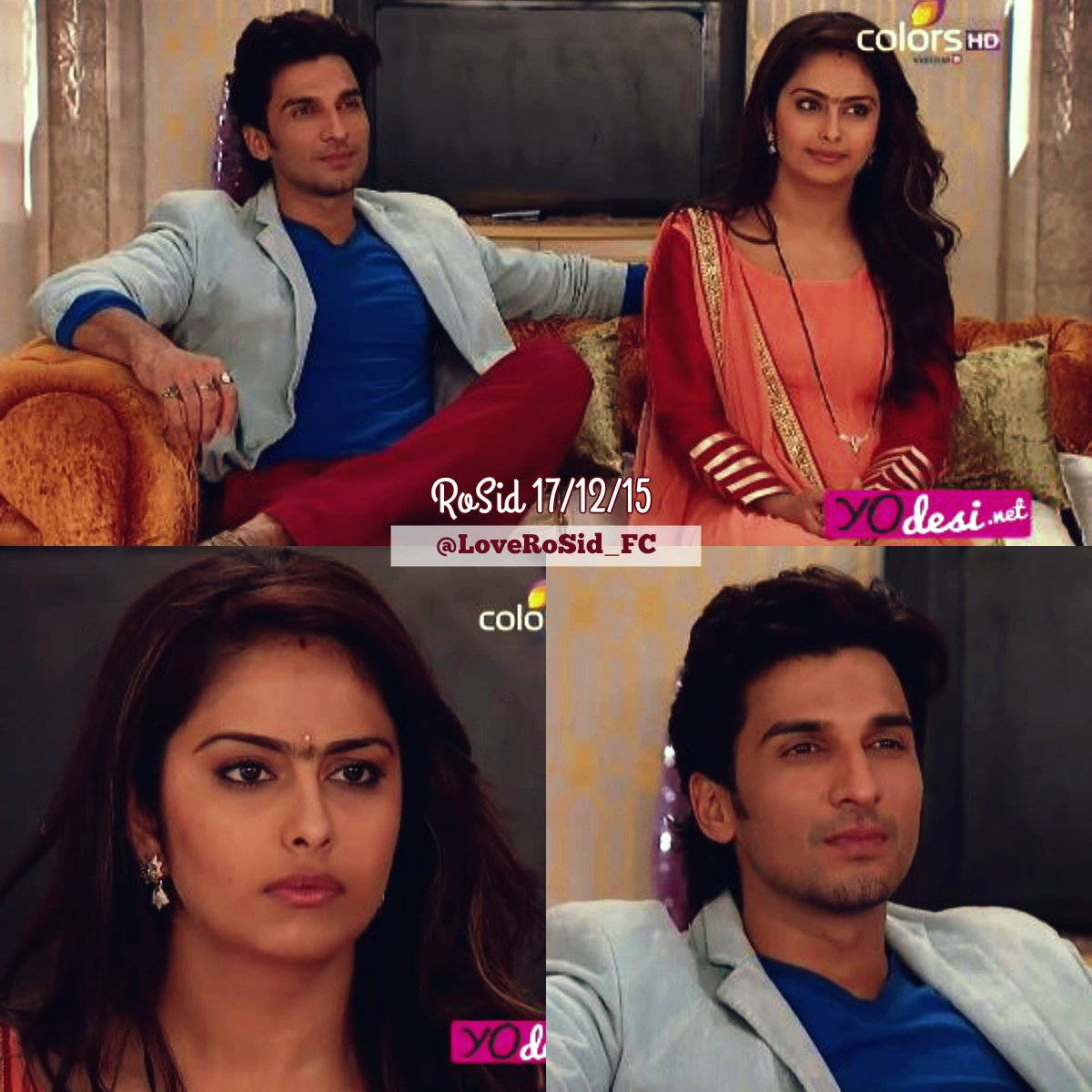 avikamanishfcx's tweet image. Cute #RoSid frm #17Dec2015 #SSK 😍💞
#Roli #Siddhant #MagicalJodi

#MissingRoSid #RoSidians @ColorsTV