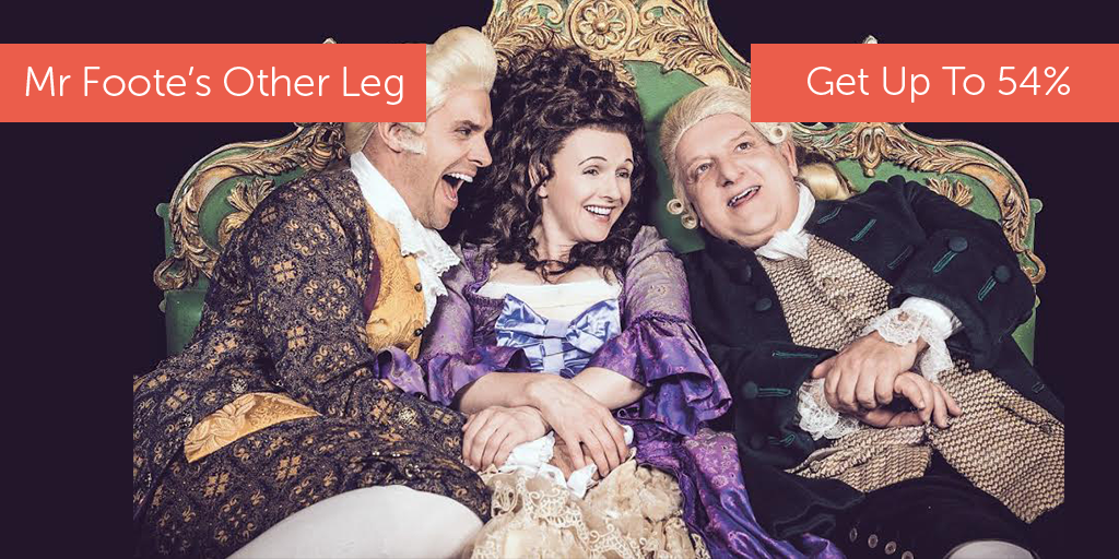 YPlanTheatre's tweet photo. #Deal8 Limited season in London’s #WestEnd for @mrfooteonstage - Hurry Up! https://t.co/TGs1EG1YgK https://t.co/z97hXMLWyp