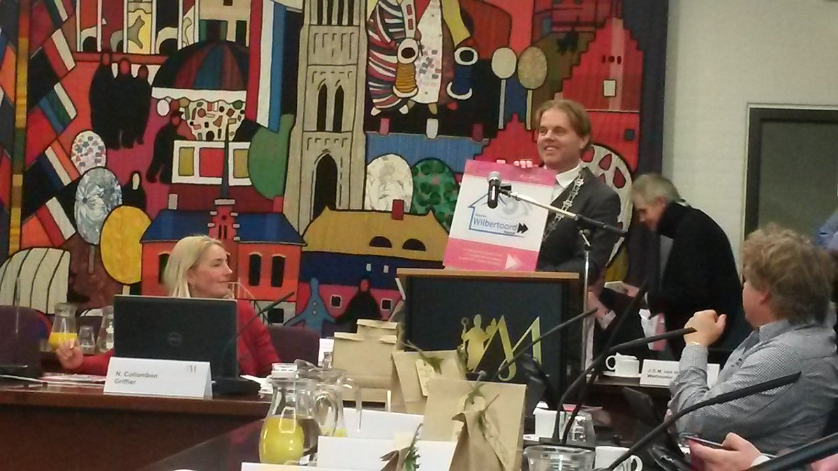 Overhandiging Dorpsvisie Wilbertoord