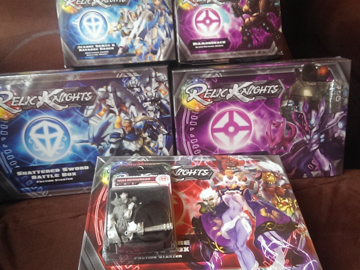 demyztikx's tweet photo. Accidently bought all this #relicknight stuff #warmongers https://t.co/o79OrNzcAy
