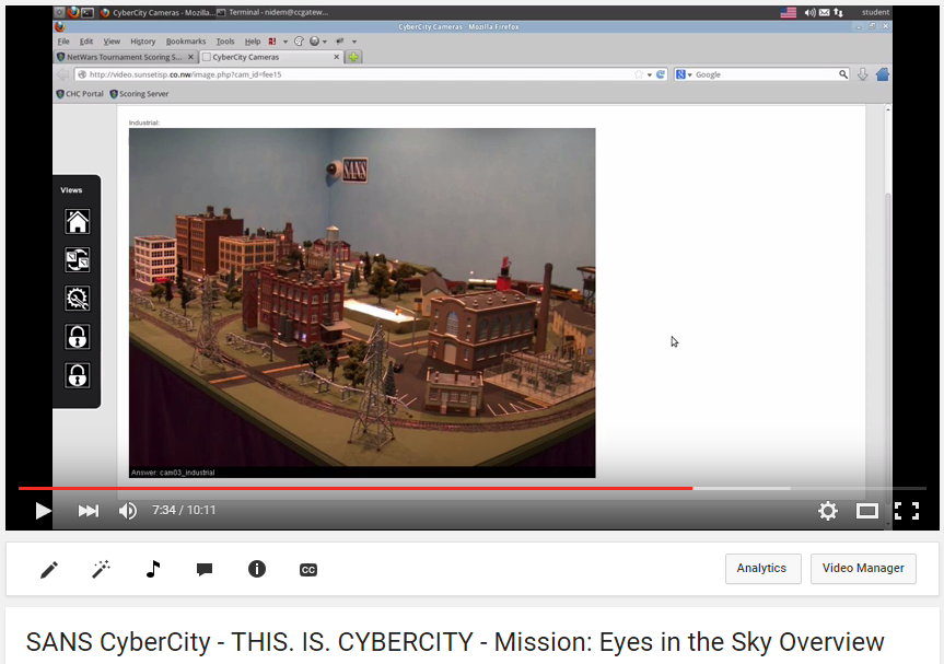 SANSOffensive's tweet photo. #SANSHowToVideo
Hack into the surveillance cameras in CyberCity w/ @timmedin
YouTube | 10min https://t.co/1nRkbiIWB2 https://t.co/Ygp4t4xEQy