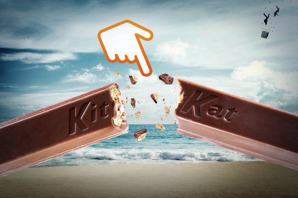 KITKATca's tweet photo. π« @PointBreak SPOILER ALERT: We found the breaking point. #FindYourBreakingPoint https://t.co/1ES1apKcqU