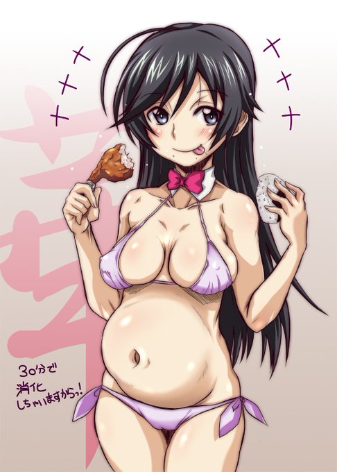 昨日描いた華さんを塗りました～ 