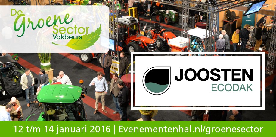 GS_EH's tweet image. Ook @EcodakInfo exposant tijdens #GSHB2016! Specialist in groendaken en andere soorten ecodaken. #ecodak