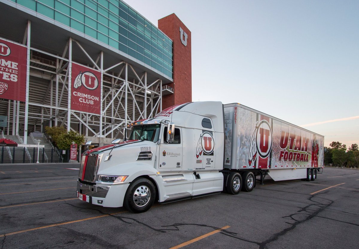EnglandChad's tweet photo. If you’re in the Las Vegas area, look for our Ute truck in town this week! #Utes #BeatBYU #CRE2015 https://t.co/7bt2DhDd8x