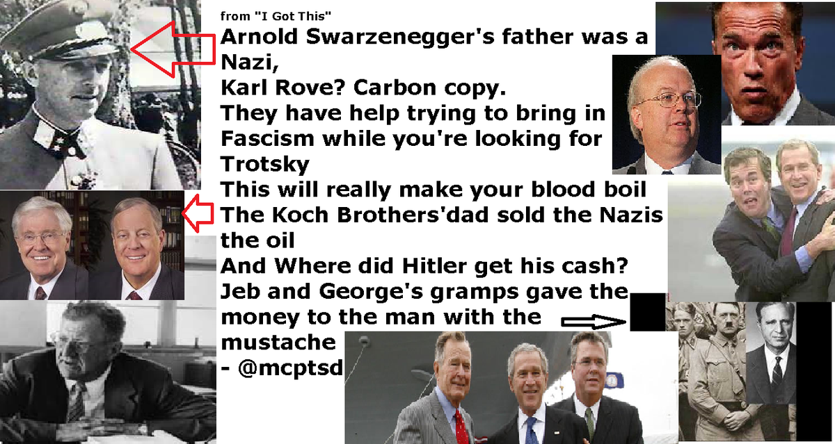 HowitzerDoogie's tweet photo. Ma'am, I think we've seen this trick before.

#ReichWing #BushNazi #BushNazis #BushCrimeFamily #KochParty
@MiaFarrow https://t.co/SjzYhTvC7U