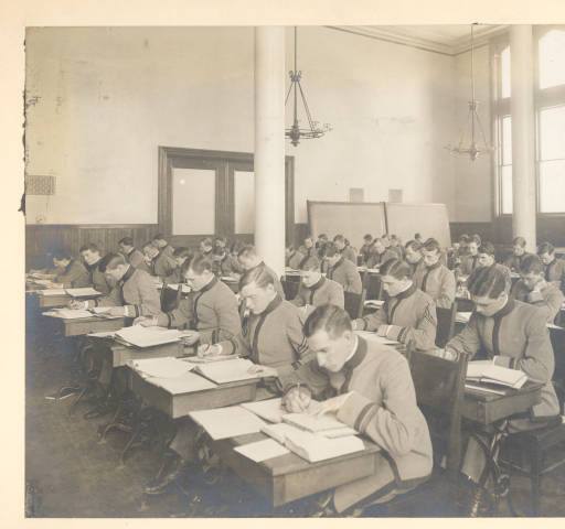 #TBT in honor of #TeeWeek! Cadets working hard to #BeatTheDean circa 1908! #DutyHonorCountry