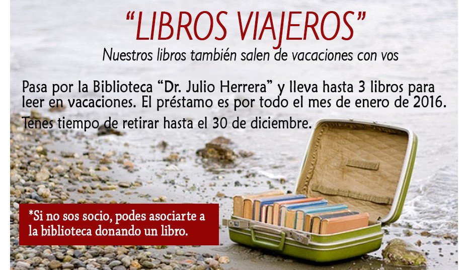 CulTurCatamarca's tweet photo. #LibrosViajeros: disfruta del placer de leer en estas vacaciones. https://t.co/ti9qflwiPD