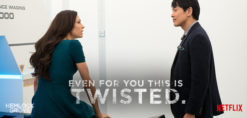 There's no limit to her cruelty. #HemlockGrove