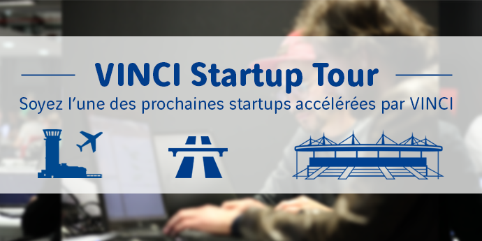 VINCIAutoroutes's tweet photo. Vs voulez participer au #VinciStartUpTour? Il vs reste 1 mois pr déposer votre candidature! https://t.co/nQPmgc5pmS https://t.co/APL1gU4MIR