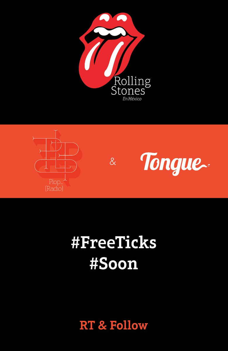 PLOPRadioMX's tweet photo. En @TongueMagazine & #PLOPRadio tenemos #freeticks para que TÚ, vayas al show de @RollingStones #RollingStones ♡ #RT https://t.co/y8Y52f17VE