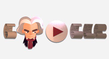 Help Beethoven arrange his masterpieces in today’s #GoogleDoodle
