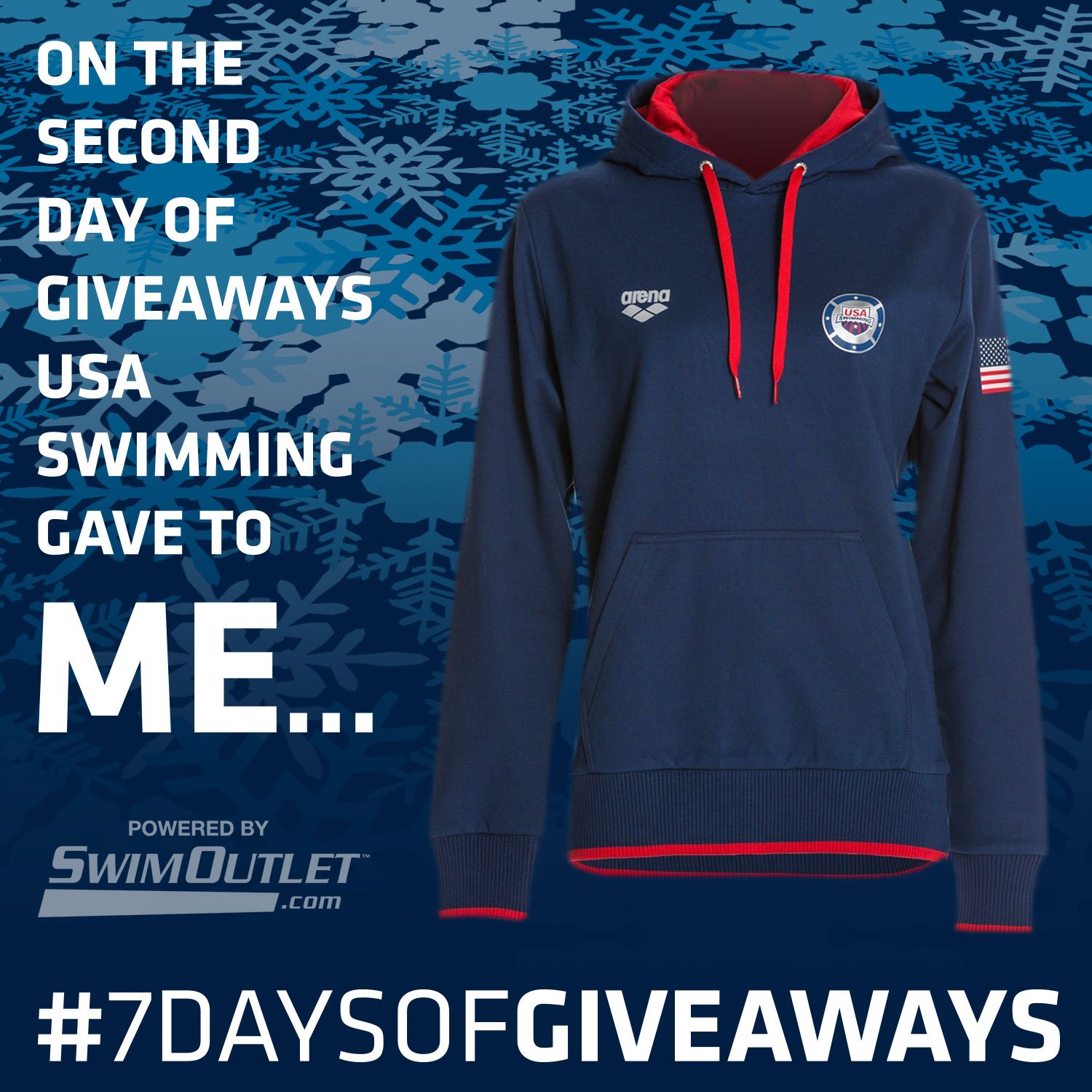 Arena usa swimming hooded cheap sweatshirt