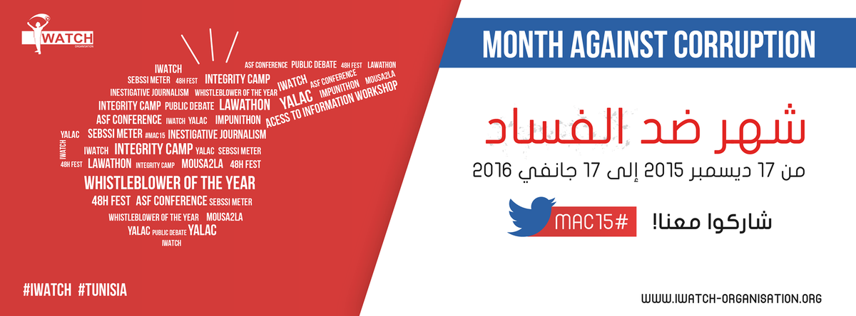IWatchTN's tweet photo. And the habit continues: Our "Month Against Corruption" has officially started Today! #MAC15 https://t.co/crEGQwarrF
