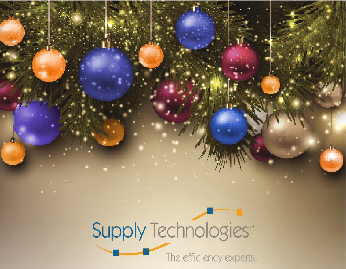 TotalSupplyMgmt's tweet photo. Season’s Greetings from Supply Technologies
Best wishes for the holiday season and Happy New Year. https://t.co/gb0fHVXDPV