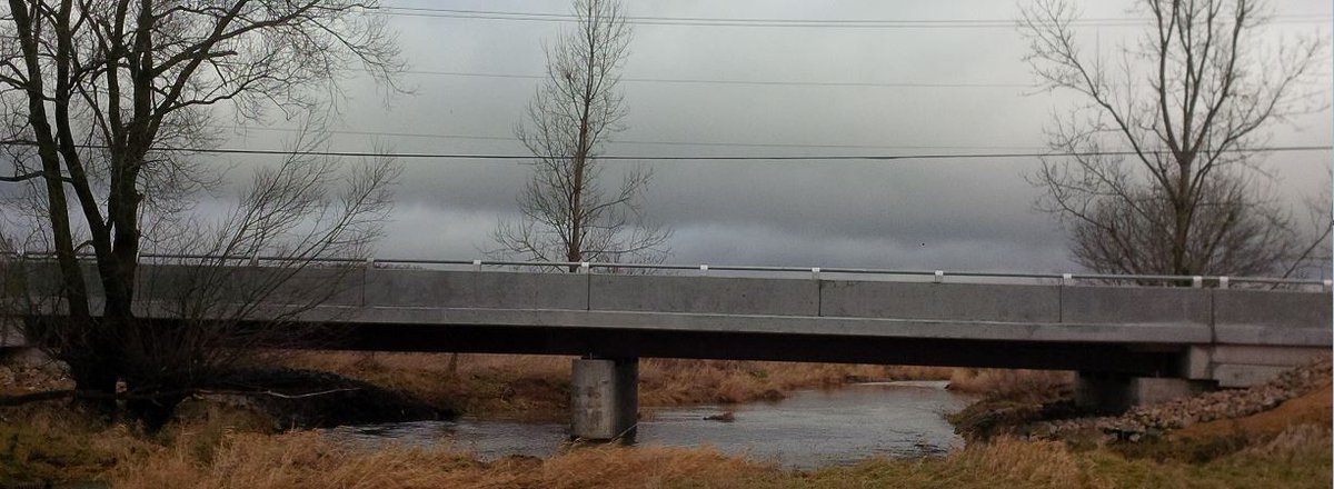 8th Line Bridge re-opened! Made possible by our 2% capital levy. #prioritizedspending #infrastructurerenewal
