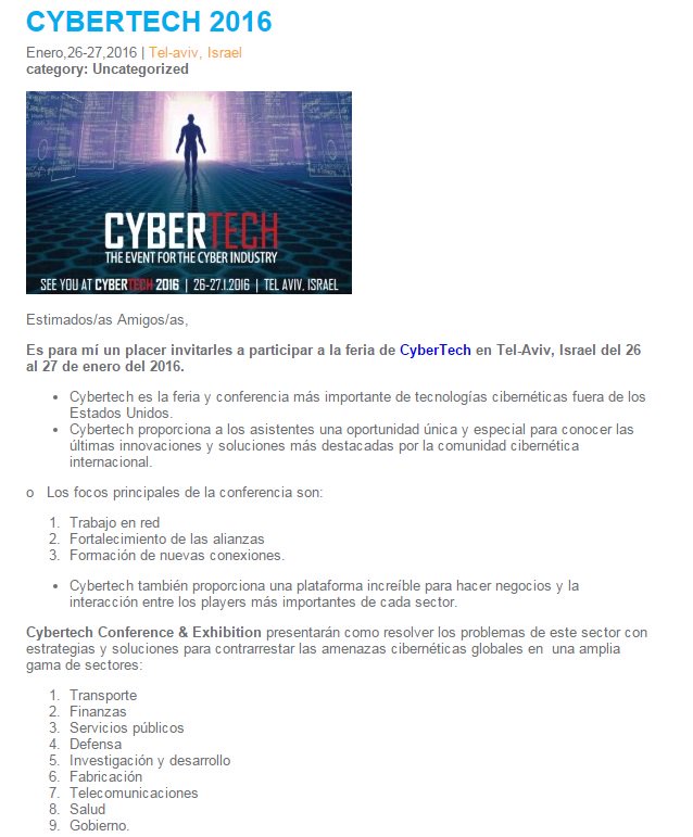 ESFERARED's tweet image. #CybertechIsrael:La mayor feria mundial de ciberseguridad en 2016 ,siguela en @ID_Cybertech